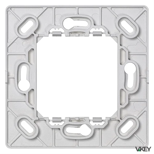 Supporto radio placca 2M bianco