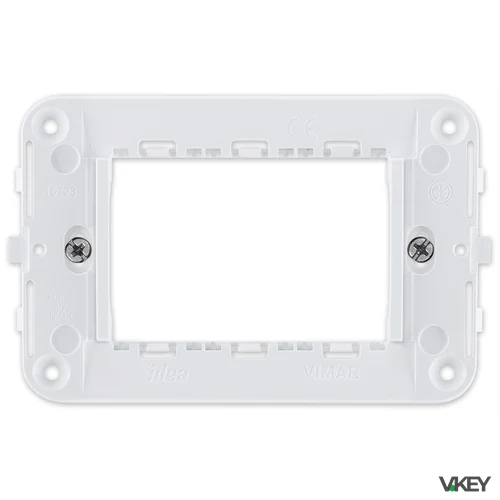 Supporto 3M Arké Idea + viti bianco