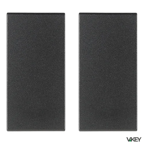 Tasto 1M com. radiofrequenza grigio 2pz