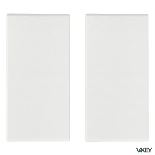 Tasto 1M com. radiofrequenza bianco 2pz