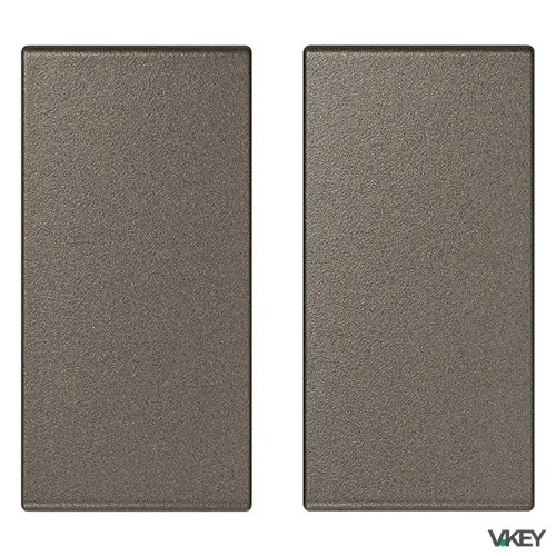 Tasto 1M com. radiofrequenza Metal 2pz