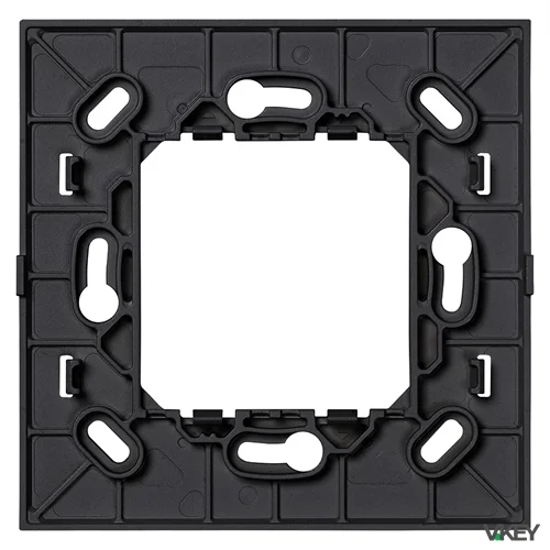 Supporto radio placca Classic 2M grigio