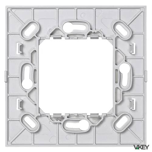 Supporto radio placca Classic 2M bianco