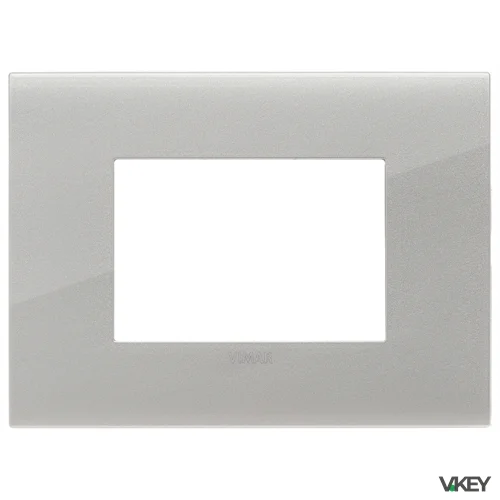 Placca fit 3M argento