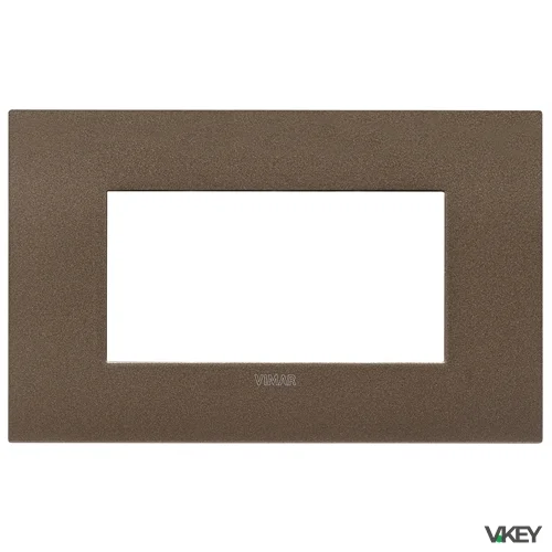 Placca fit 4M bronzo matt