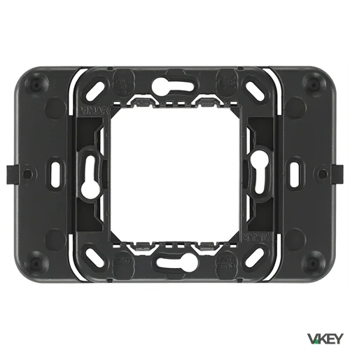 Supporto radio placca 2M o 2MC grigio
