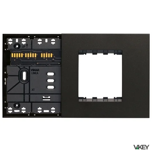 Supporto XT 4M misto con placca nero