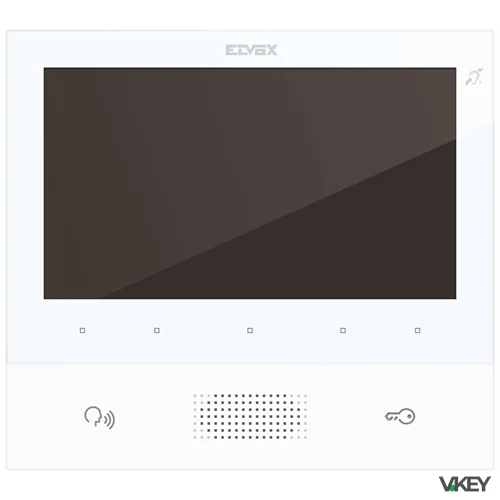 Videocitofono TAB 7 2F+ vivavoce bianco