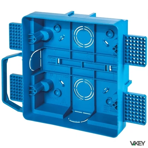 Scatola incasso parete Tab5 Up azzurro