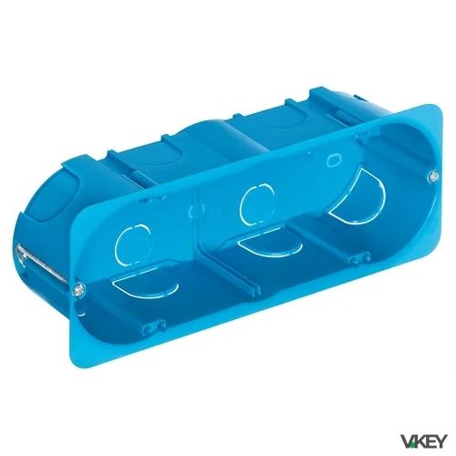 Scatola incasso 6-7M p/leggere azzurro