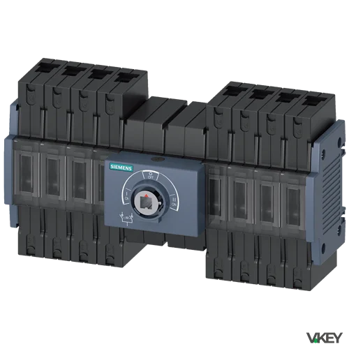 Comm Manuale Motore Triangolo Stella Orizzont. Guida DIN 63A 4P | Siemens