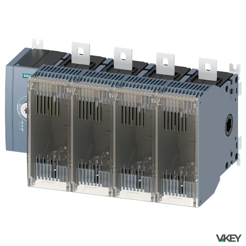 Sezionatore Fusibile 4P 400A NH2 Commutatore LAT SX | Siemens