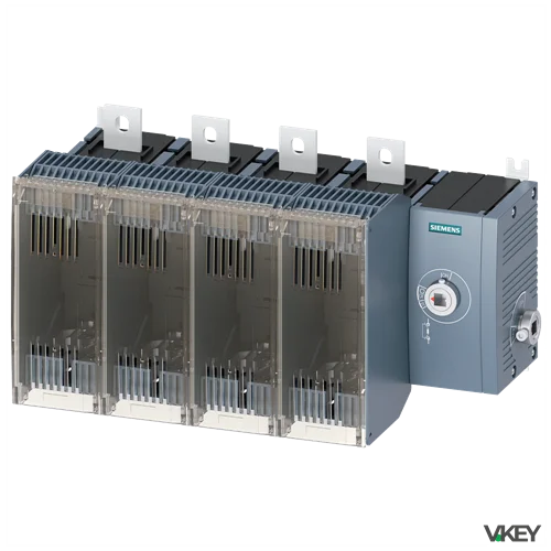 Sezionatore Fusibile 4P 400A NH2 Commutatore LAT DX | Siemens