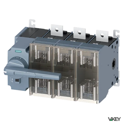 Sezionatore Fusibile 3P 630A NH3 Commutatore SX MAN Diretta | Siemens