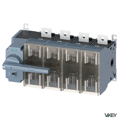 Sezionatore Fusibile 4P 800A NH3 Commutatore SX MAN Diretta | Siemens