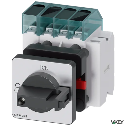 Int. Princ. 3X16A+N AUX1+1 Front 48X48 | Siemens