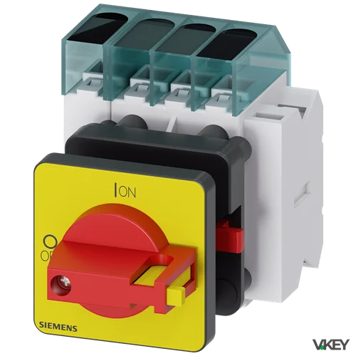 Int. Emer. 3X16A+N AUX1+1 Front 48X48 | Siemens