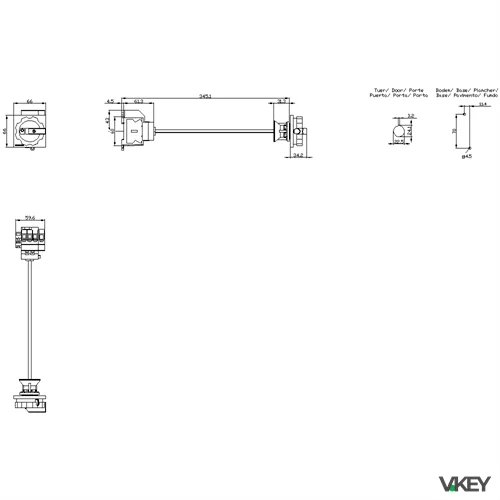 Int. Emer. 3X25A+N AUX1+1 BLP 66X66 | Siemens