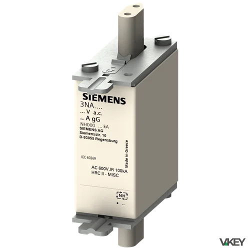 Fusibile. NH GL GG Gruppo.000 690VCA 50A | Siemens