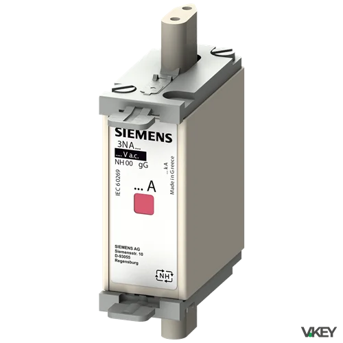 Fusibile.nh Isol.gl GG Gruppo.000 500VCA 50A Segn | Siemens