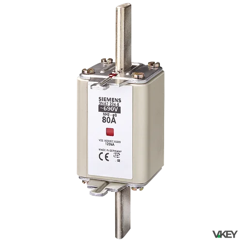Fusibile. NH GL GG Gruppo.2 690VCA 100A Segn. | Siemens