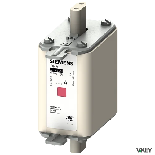 Fusibile. NH GL GG Gruppo.00 500VCA 80A Segn. | Siemens