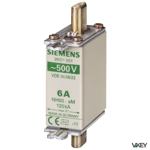 Fusibile. NH AM Gruppo.000 500VCA 63A | Siemens