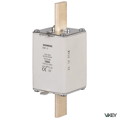 Fusibile.FOTOV.NH1 1000V C.c. 100A GPV | Siemens