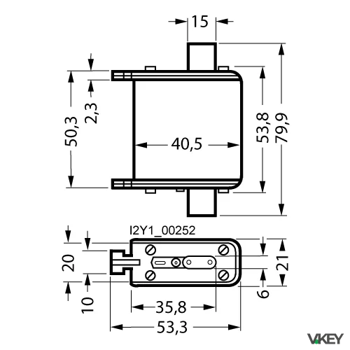 Fusibile.sitor GS 50A 690V Gruppo.000 | Siemens