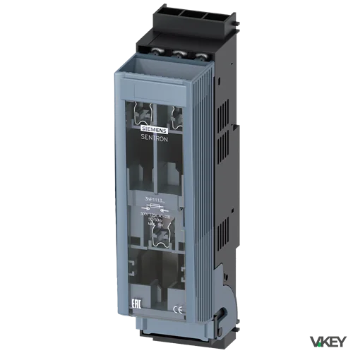 Sezionatore.Fusibile.NH000 NAR.125A Piastr.al.mor | Siemens