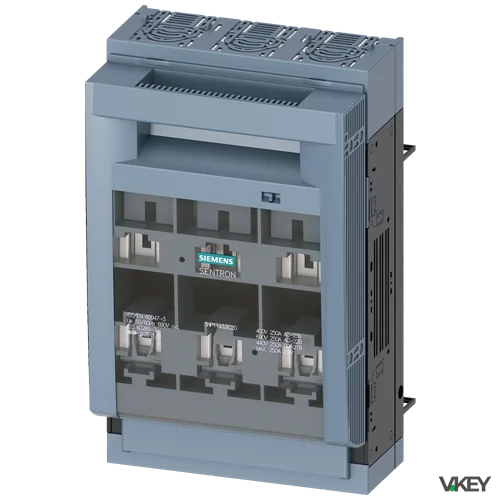 Sezionatore.Fusibile.NH1 250A 60MM INC.32 70MM Al.mor | Siemens