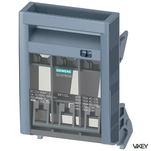 ACC.3NP1 NH000 Cust. Front. Porta Fusibile | Siemens