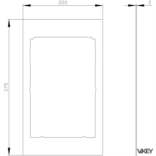 ACC.3NP1 NH1 Cornice H 375MM, L 220MM | Siemens