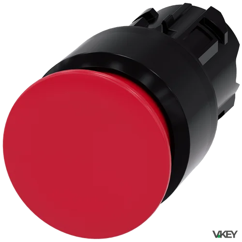 Pulsante  Fungo Rosso Sblocco Trazione 30MM | Siemens