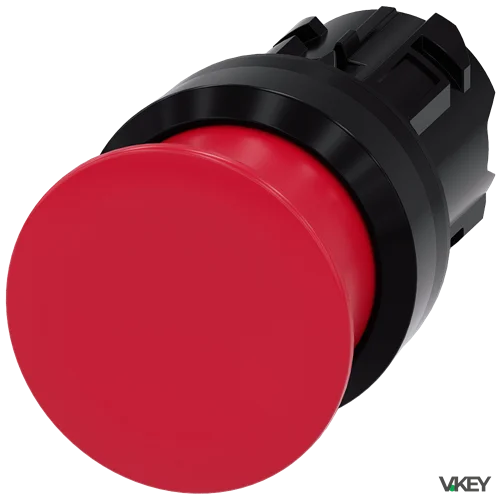 Pulsante  Fungo Rosso 30MM | Siemens