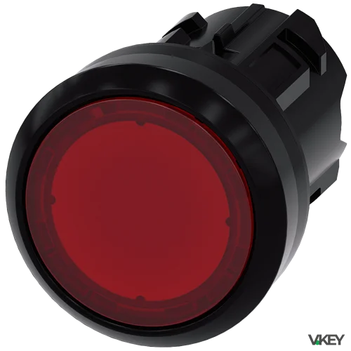 Pulsante lum.piatto Rosso | Siemens