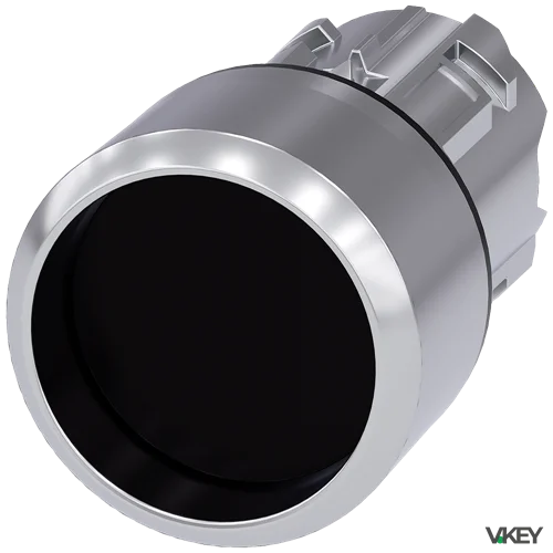 Pulsante  Ghiera Sporgente Nero | Siemens