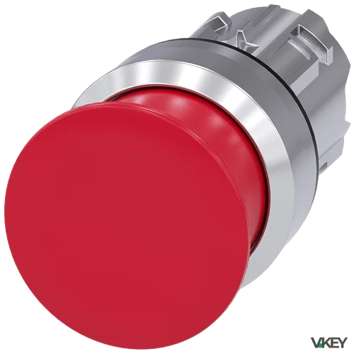 Pulsante  Fungo Rosso 30MM | Siemens