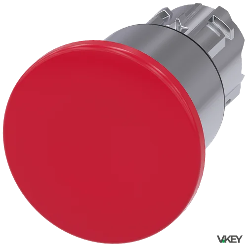 Pulsante  Fungo Rosso 3POSIZIONI 40MM | Siemens