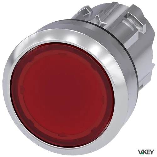 Pulsante lum.piatto Passo Passo Rosso | Siemens