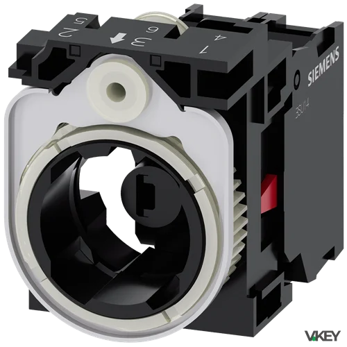 Supp. Fiss. CON LED Rosso 6 24V UC 1NC | Siemens
