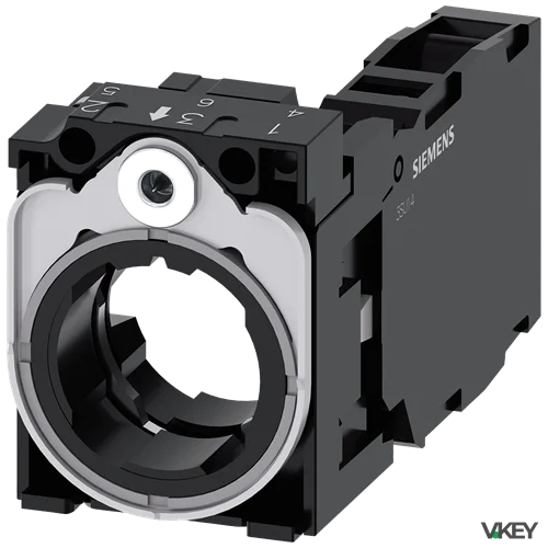 Holder Met. 1NO+1NC Vite | Siemens