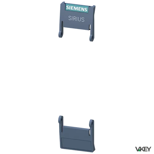 Hinged Cover 22.5MM, TI Grey | Siemens