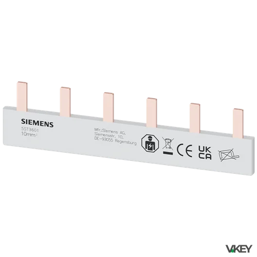 Sbarra Isolata 10MMQ 6 INTERRUTTORE  .x 1 Fase | Siemens