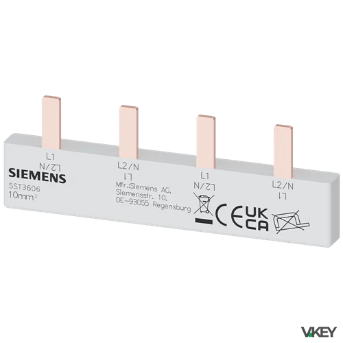 Sbarra ISOLATA10MMQ 2 INTERRUTTORE  .x 2 Fasi | Siemens