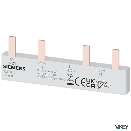 Sbarre Collegamento 10MMQ 2X(2P+CA) | Siemens