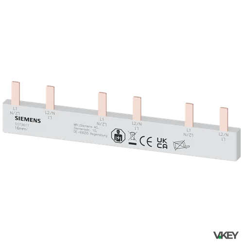 Sbarra Isolata 10MMQ INTERRUTTORE  . 3X(2P+CA CS) | Siemens