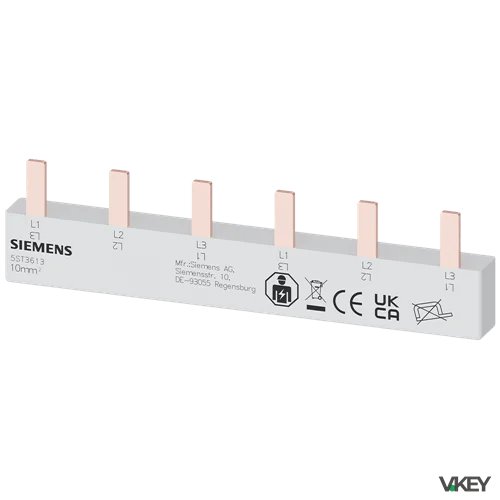 Sbarra Isolata 10MMQ 2 INTERRUTTORE  .x 3 Fasi | Siemens