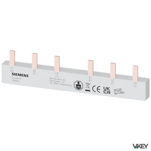 Sbarra ISOL.10MMQ 2 INTERRUTTORE  .x 3 Fasi+ca CS | Siemens