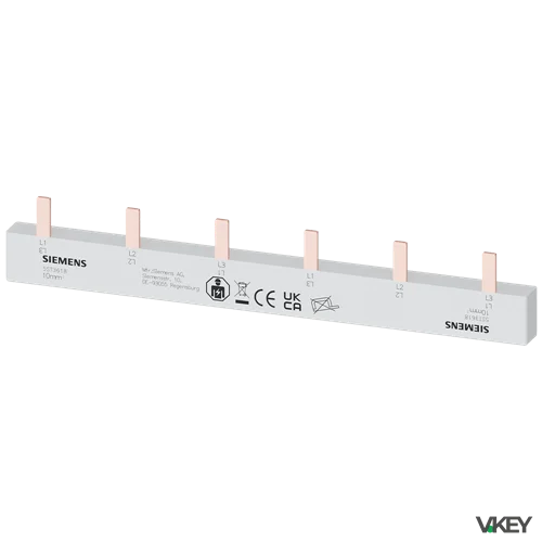 Sbarra ISOL.10MMQ 2X3X INTERRUTTORE  .1 Fase+ca CS | Siemens